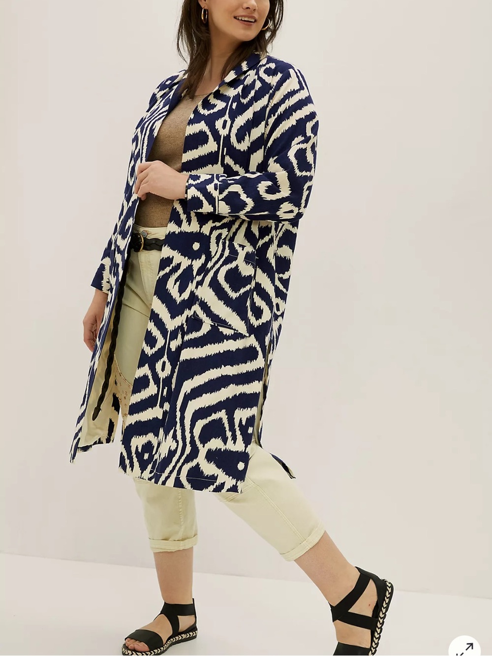 Anthropologie Robbie Duster Jacket 2X Plus